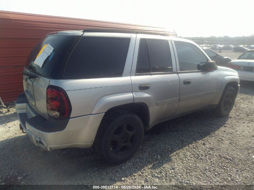 2007 Chevrolet Trailblazer Ls VIN: 1GNDS13S072301274 Lot: 39512714