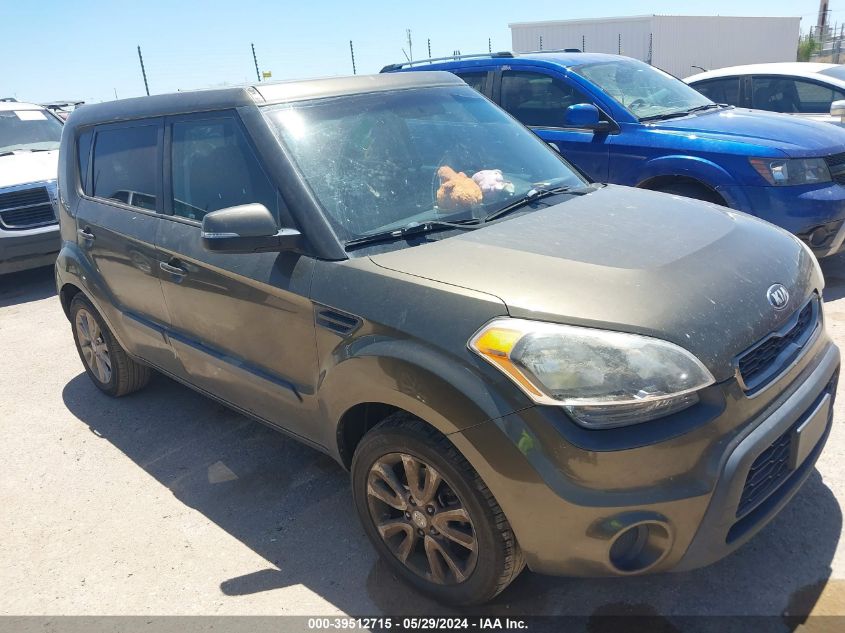 2013 Kia Soul + VIN: KNDJT2A64D7491261 Lot: 39512715