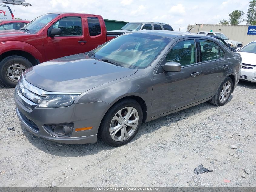 2012 Ford Fusion Se VIN: 3FAHP0HA4CR319083 Lot: 39512717