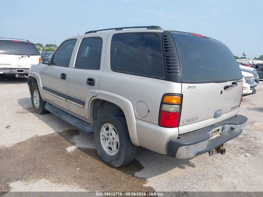 2005 Chevrolet Tahoe Ls VIN: 1GNEC13V45R177929 Lot: 39512718