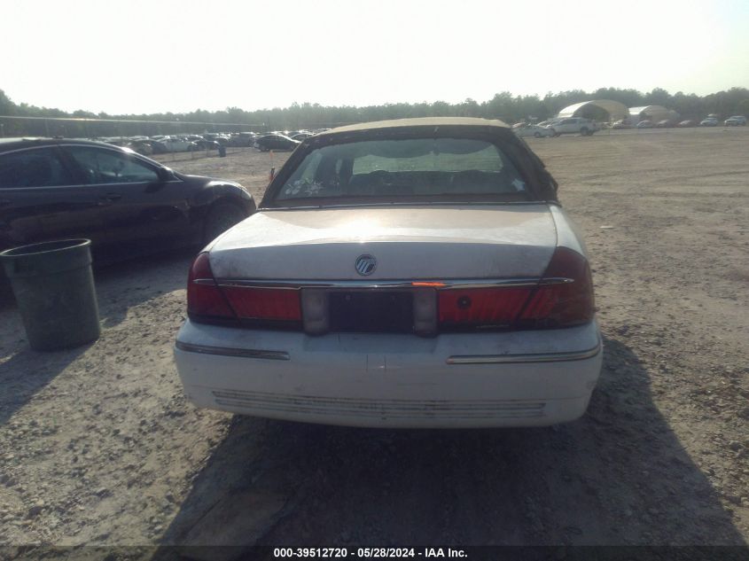 1998 Mercury Grand Marquis VIN: 2MEFM75W5WX643845 Lot: 39512720