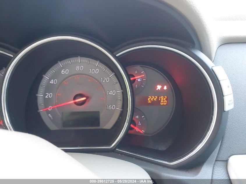 2009 Nissan Murano S VIN: JN8AZ18W79W201112 Lot: 39512725