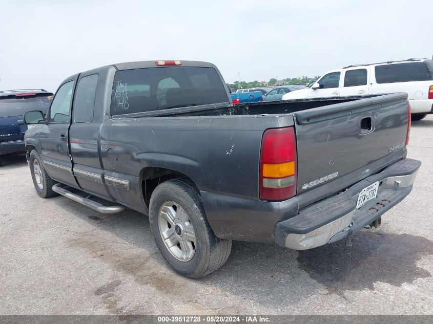 2000 Chevrolet Silverado 1500 Ls VIN: 1GCEC19T7YZ141140 Lot: 39512728