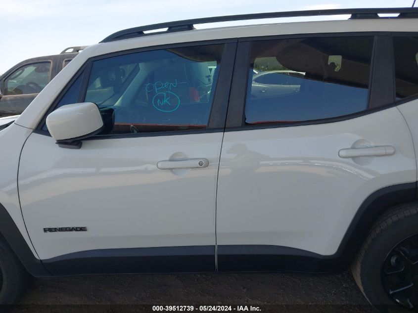 2020 Jeep Renegade Latitude Fwd VIN: ZACNJABBXLPL88714 Lot: 39512739