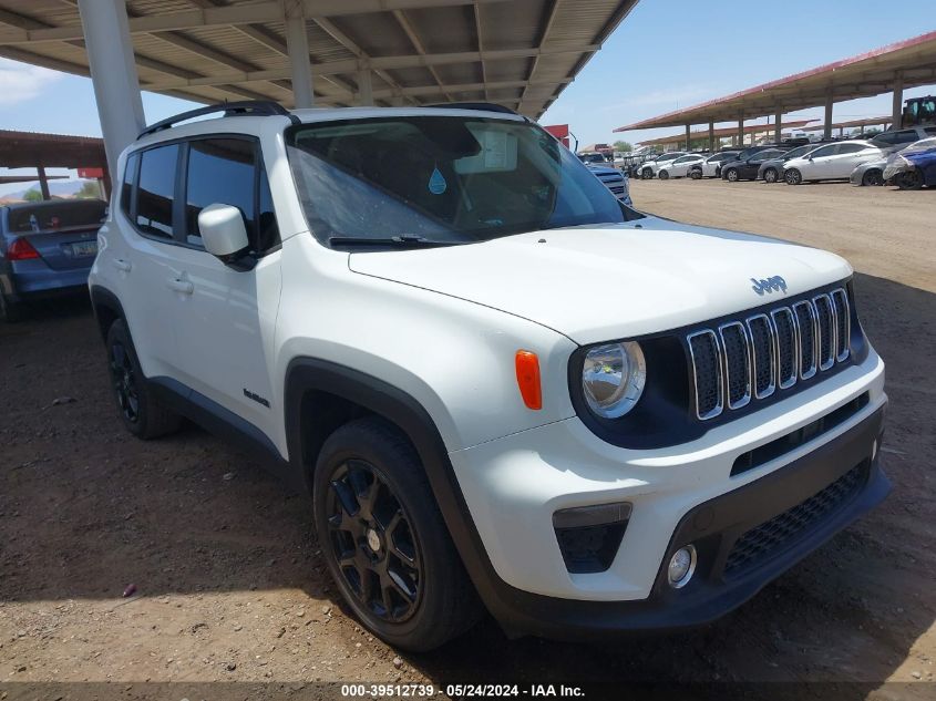 2020 Jeep Renegade Latitude Fwd VIN: ZACNJABBXLPL88714 Lot: 39512739