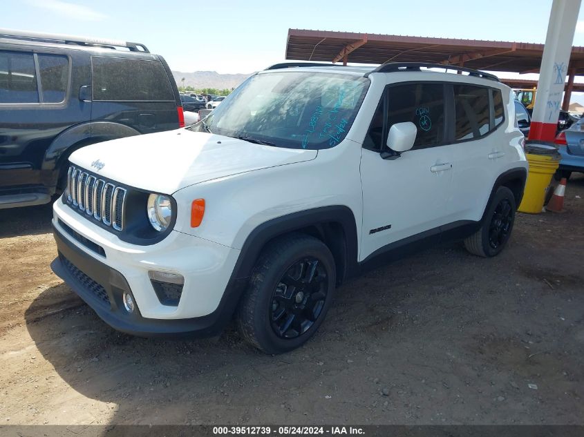 2020 Jeep Renegade Latitude Fwd VIN: ZACNJABBXLPL88714 Lot: 39512739