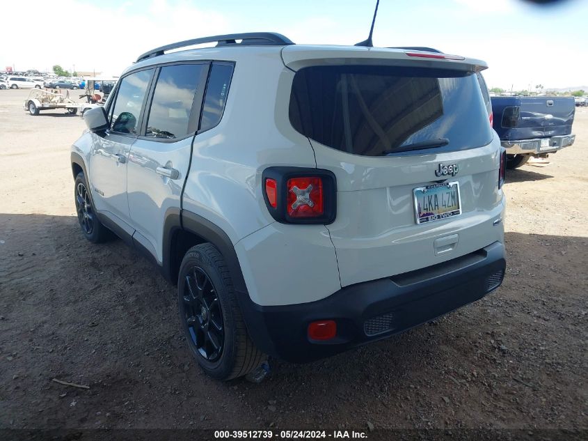 2020 Jeep Renegade Latitude Fwd VIN: ZACNJABBXLPL88714 Lot: 39512739