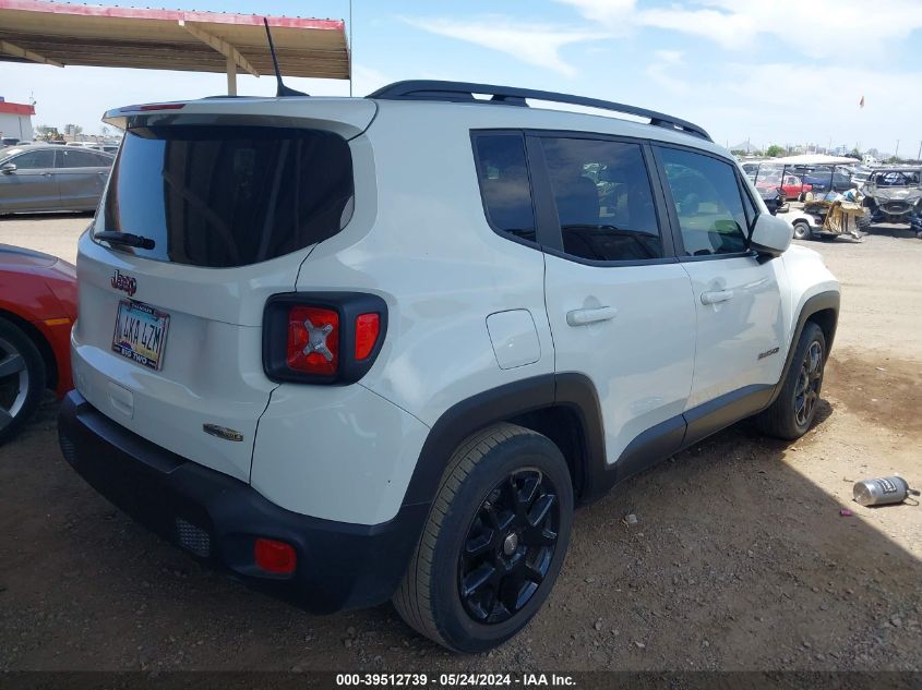 2020 Jeep Renegade Latitude Fwd VIN: ZACNJABBXLPL88714 Lot: 39512739