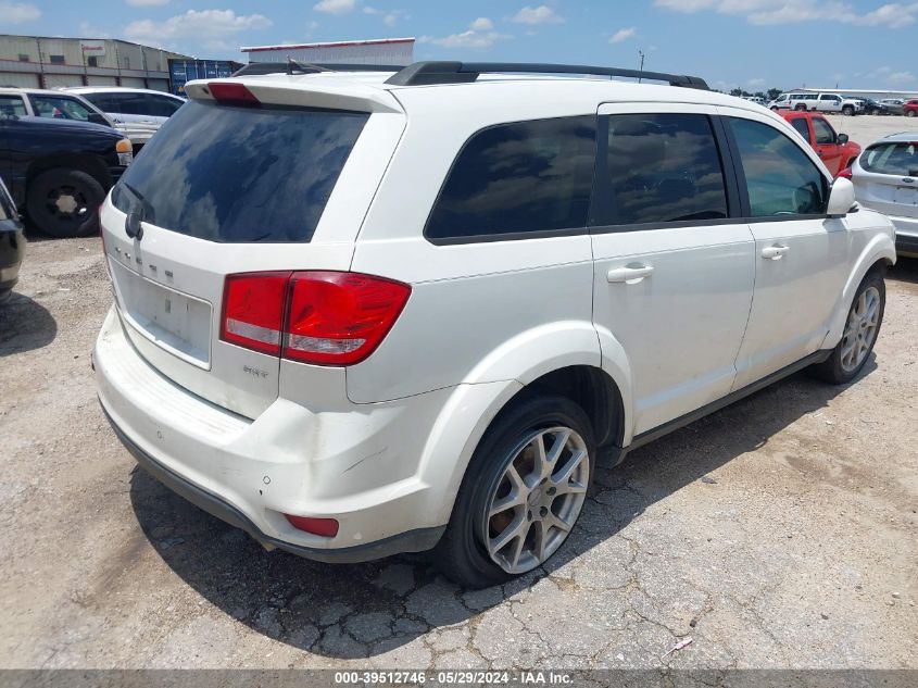 2014 Dodge Journey Sxt VIN: 3C4PDCBG5ET153000 Lot: 39512746