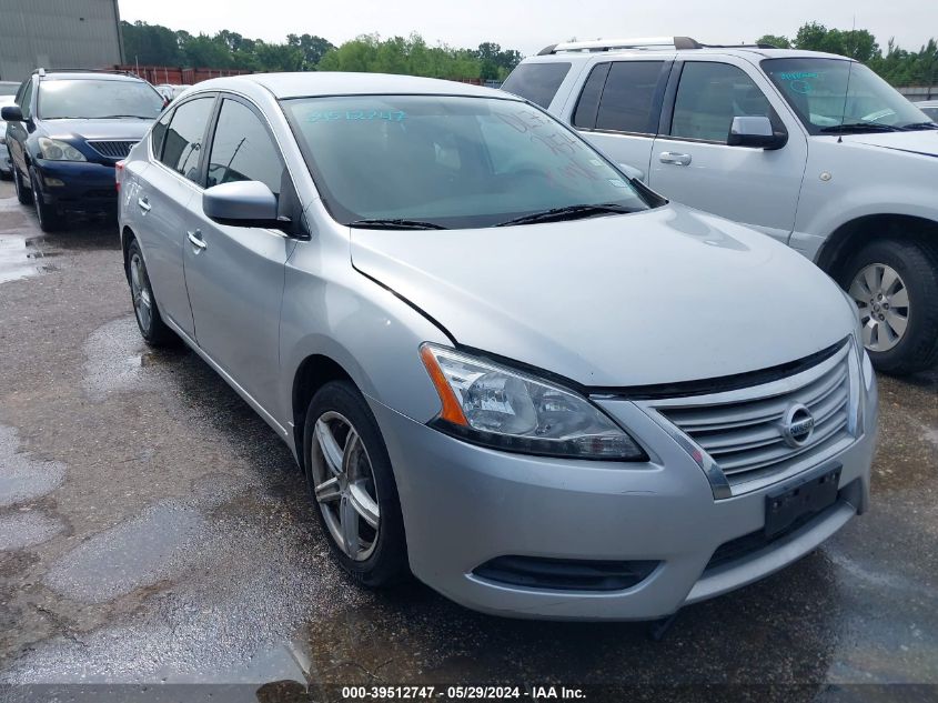 2013 Nissan Sentra Sv VIN: 3N1AB7AP6DL722541 Lot: 39512747