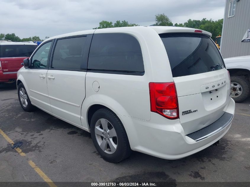 2013 Dodge Grand Caravan Se VIN: 2C4RDGBG8DR731642 Lot: 39512753