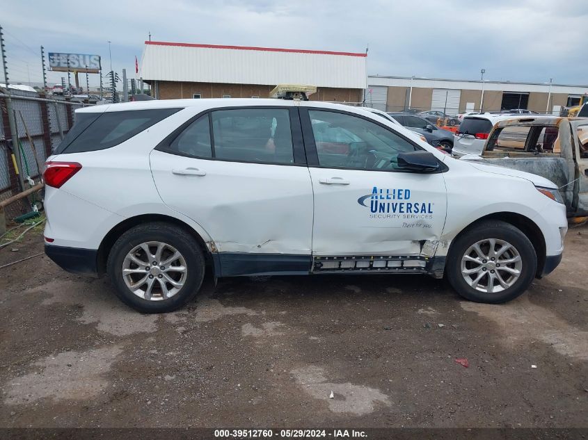 2018 Chevrolet Equinox Ls VIN: 2GNAXREV3J6225523 Lot: 39512760