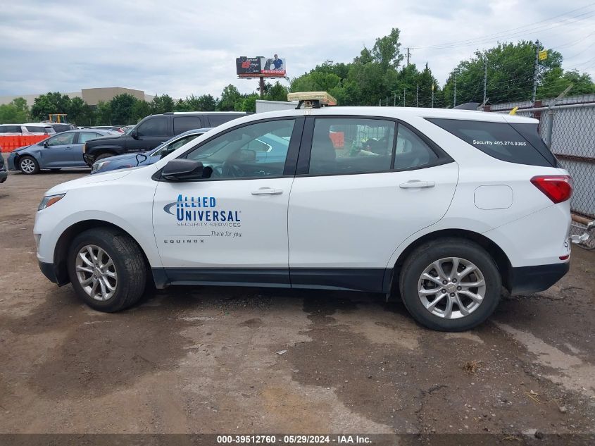 2018 Chevrolet Equinox Ls VIN: 2GNAXREV3J6225523 Lot: 39512760