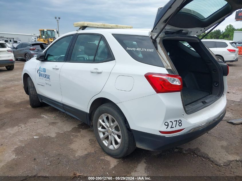 2018 Chevrolet Equinox Ls VIN: 2GNAXREV3J6225523 Lot: 39512760