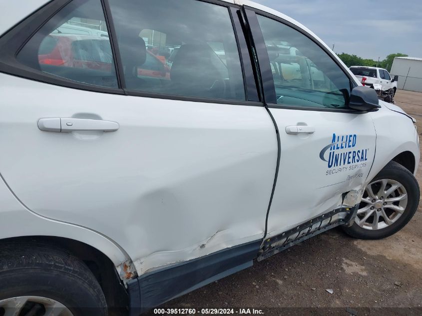 2018 Chevrolet Equinox Ls VIN: 2GNAXREV3J6225523 Lot: 39512760