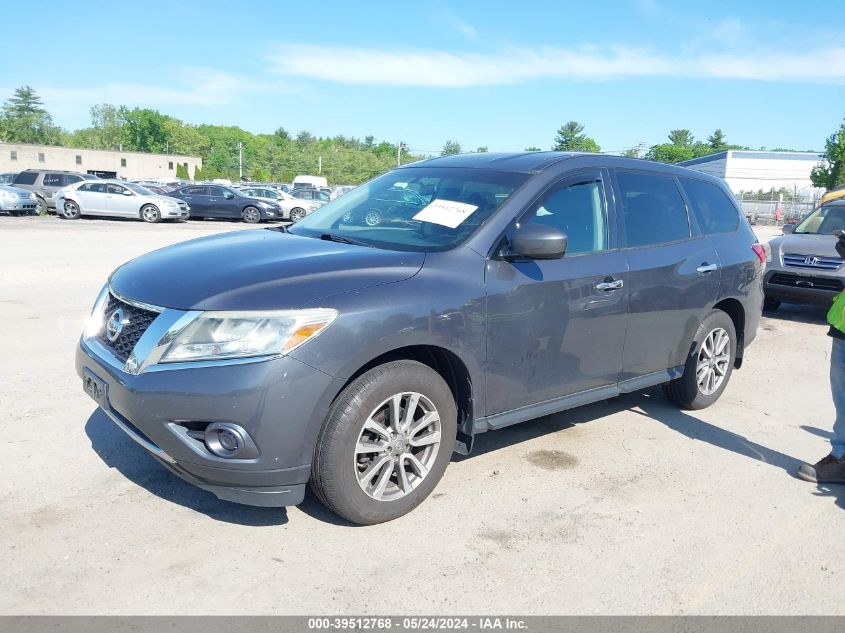 2014 Nissan Pathfinder S VIN: 5N1AR2MM6EC664372 Lot: 39512768