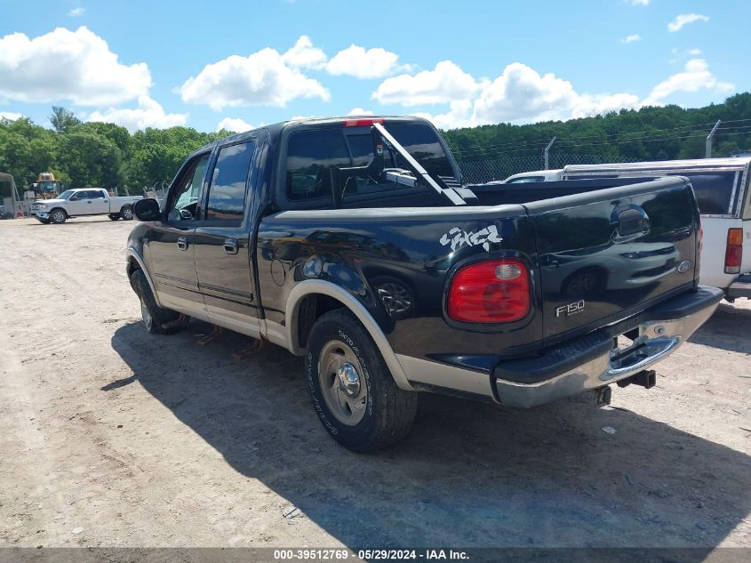 2001 Ford F-150 King Ranch Edition/Lariat/Xlt VIN: 1FTRW08LX1KD55462 Lot: 39512769