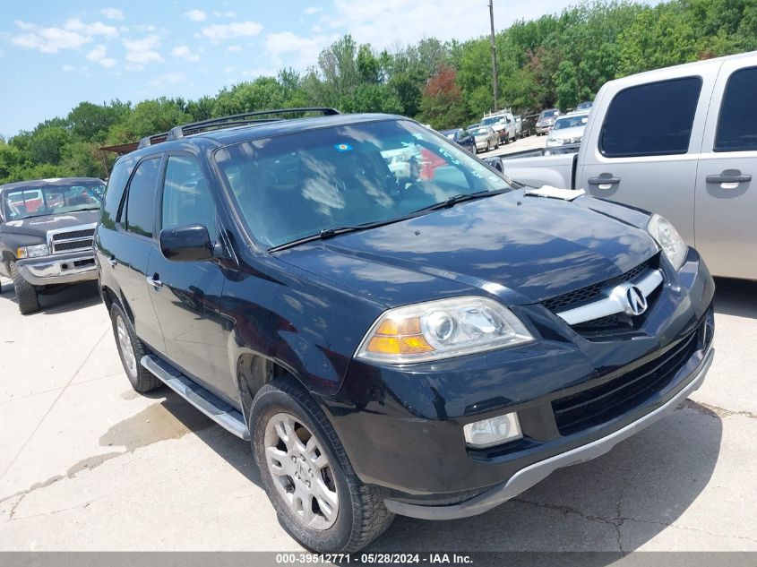 2006 Acura Mdx VIN: 2HNYD18886H523207 Lot: 39512771