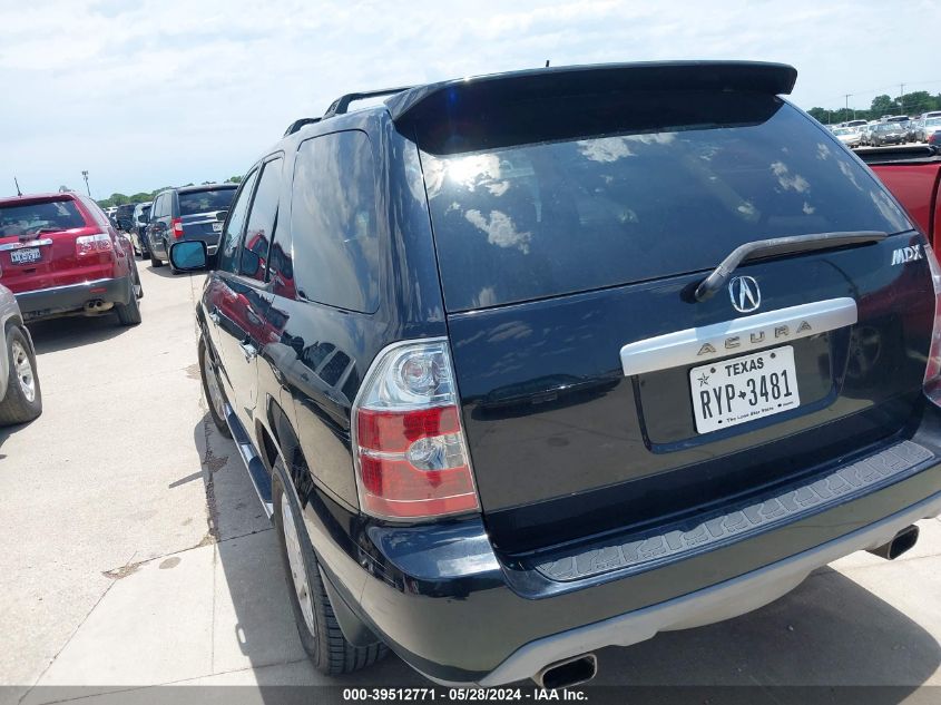 2006 Acura Mdx VIN: 2HNYD18886H523207 Lot: 39512771