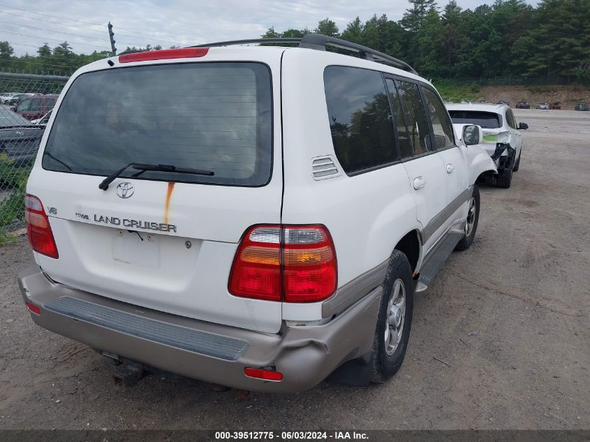 2000 Toyota Land Cruiser VIN: JT3HT05J2Y0095463 Lot: 39512775