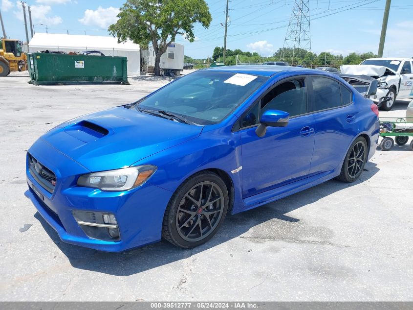 2016 Subaru Wrx Sti Limited VIN: JF1VA2Z68G9818769 Lot: 39512777