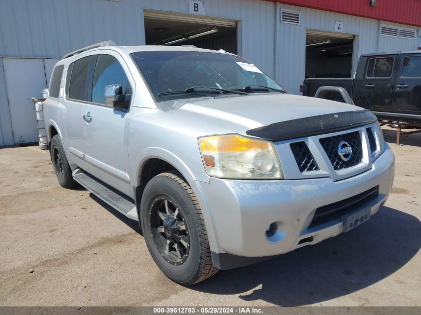 2012 Nissan Armada Sv VIN: 5N1AA0NC0CN603599 Lot: 39512783