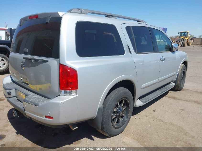 2012 Nissan Armada Sv VIN: 5N1AA0NC0CN603599 Lot: 39512783