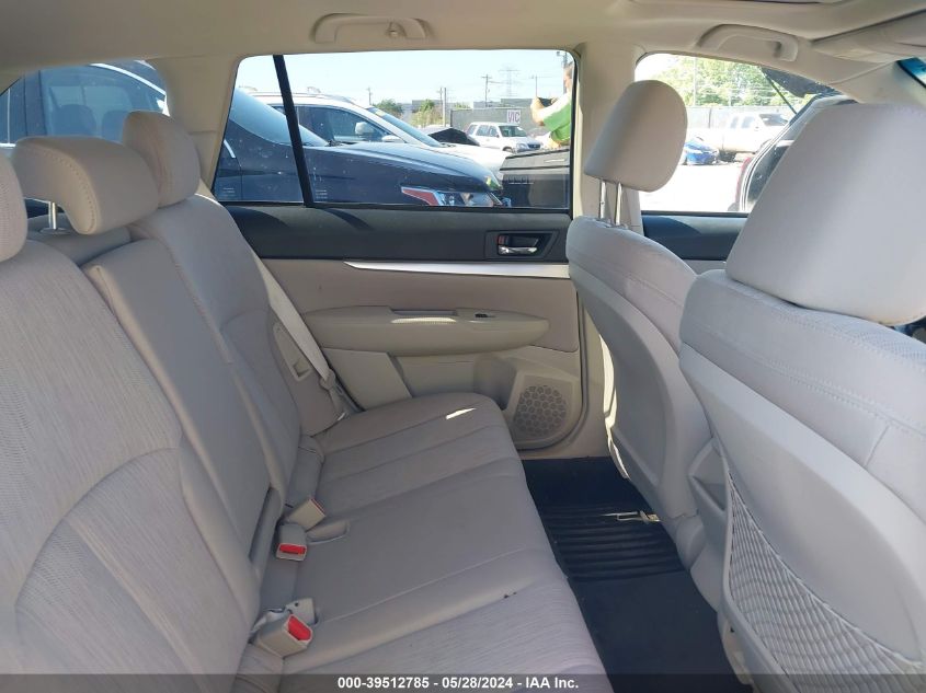 2014 Subaru Outback 2.5I Premium VIN: 4S4BRCDC2E3279764 Lot: 39512785