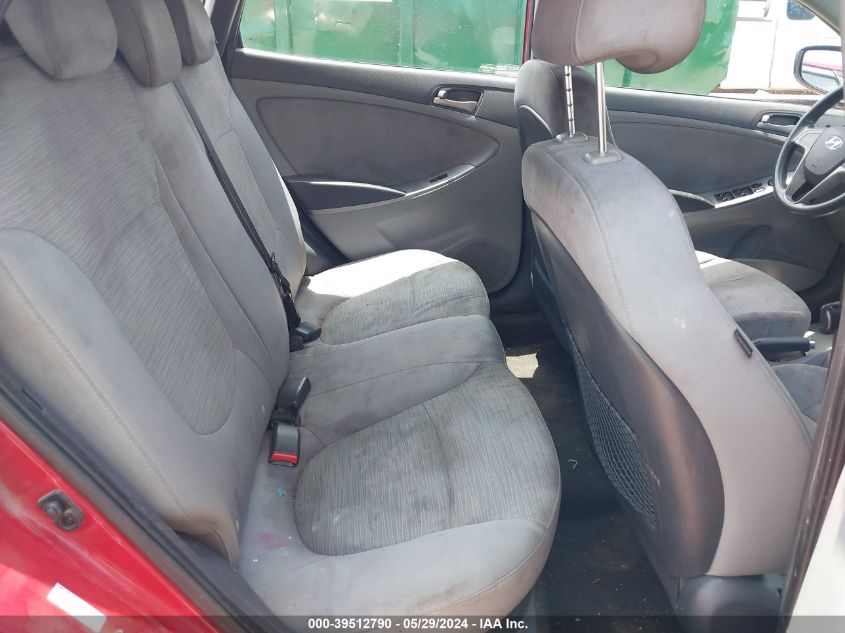 2017 Hyundai Accent Se VIN: KMHCT5AE5HU321477 Lot: 39512790