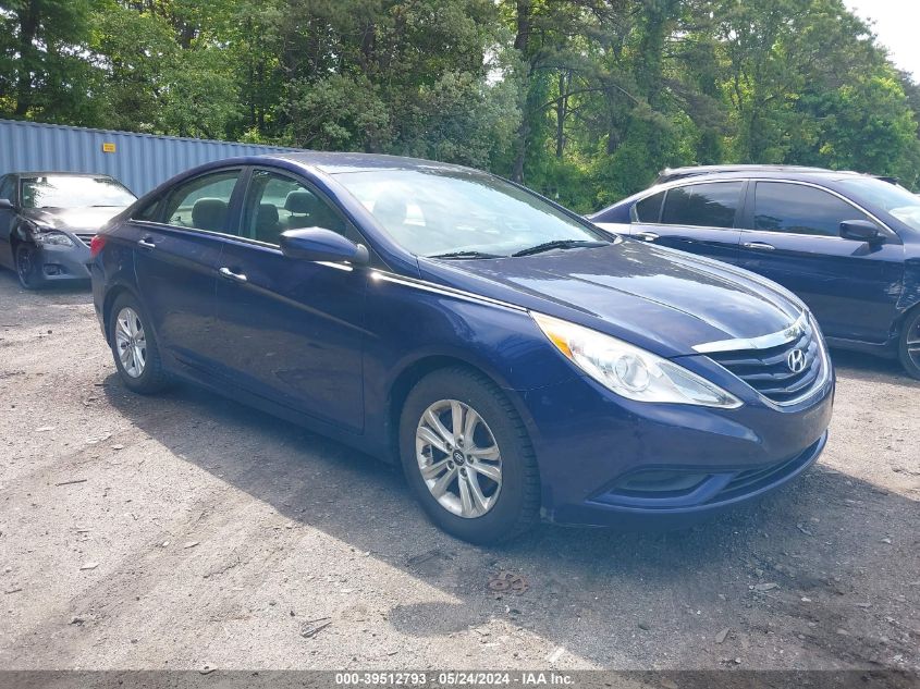 2013 Hyundai Sonata Gls VIN: 5NPEB4AC6DH780241 Lot: 39512793