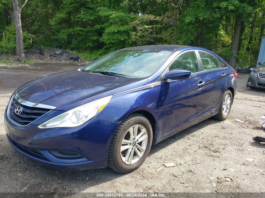 2013 Hyundai Sonata Gls VIN: 5NPEB4AC6DH780241 Lot: 39512793