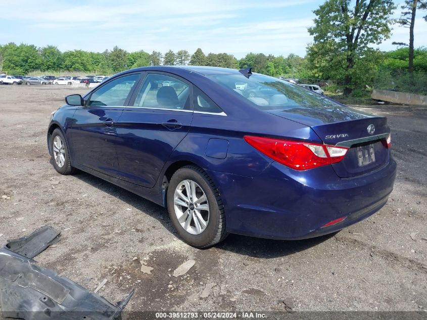 2013 Hyundai Sonata Gls VIN: 5NPEB4AC6DH780241 Lot: 39512793