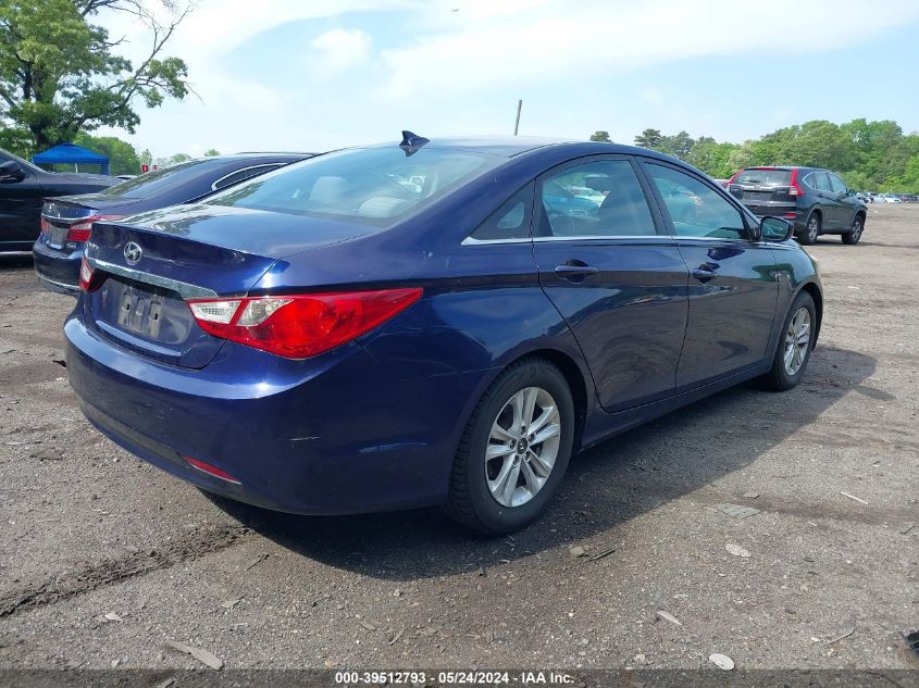 2013 Hyundai Sonata Gls VIN: 5NPEB4AC6DH780241 Lot: 39512793