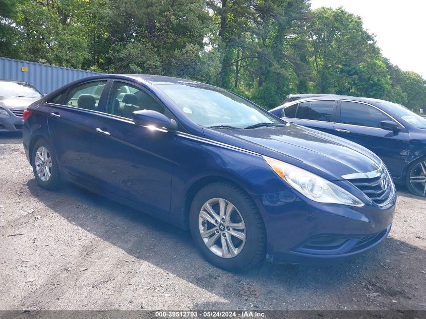 2013 Hyundai Sonata Gls VIN: 5NPEB4AC6DH780241 Lot: 39512793