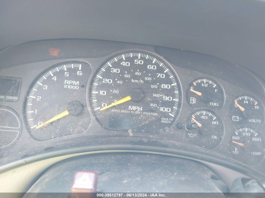 2001 Chevrolet Suburban 1500 Lt VIN: 3GNEC16T81G249851 Lot: 39512797