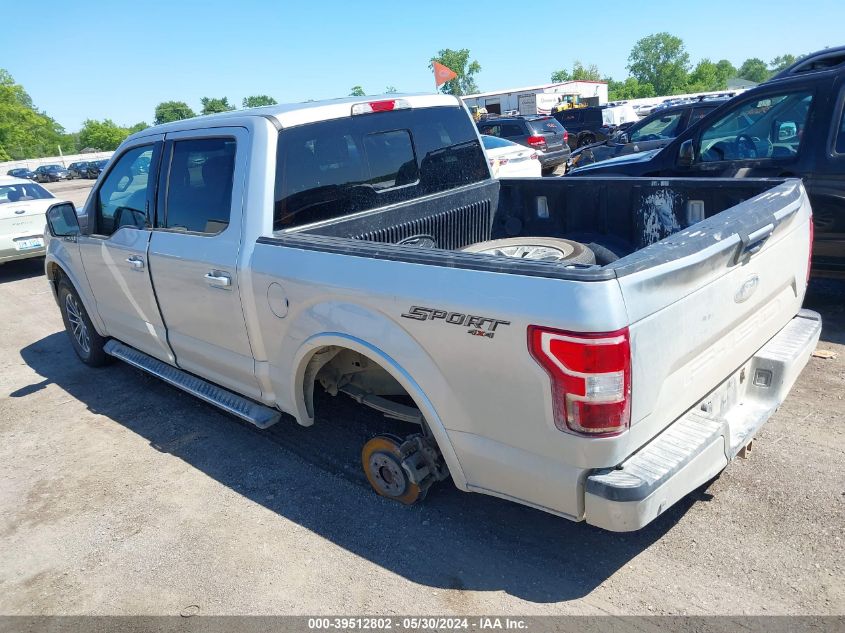 2018 Ford F-150 Xlt VIN: 1FTEW1EP9JFC13611 Lot: 39512802