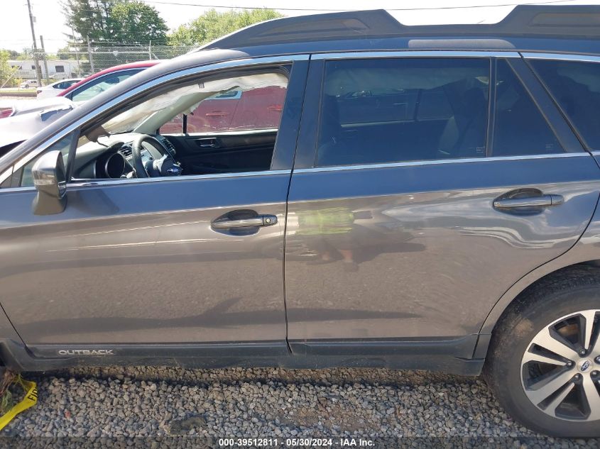 2018 Subaru Outback 2.5I Limited VIN: 4S4BSAKC9J3246167 Lot: 39512811