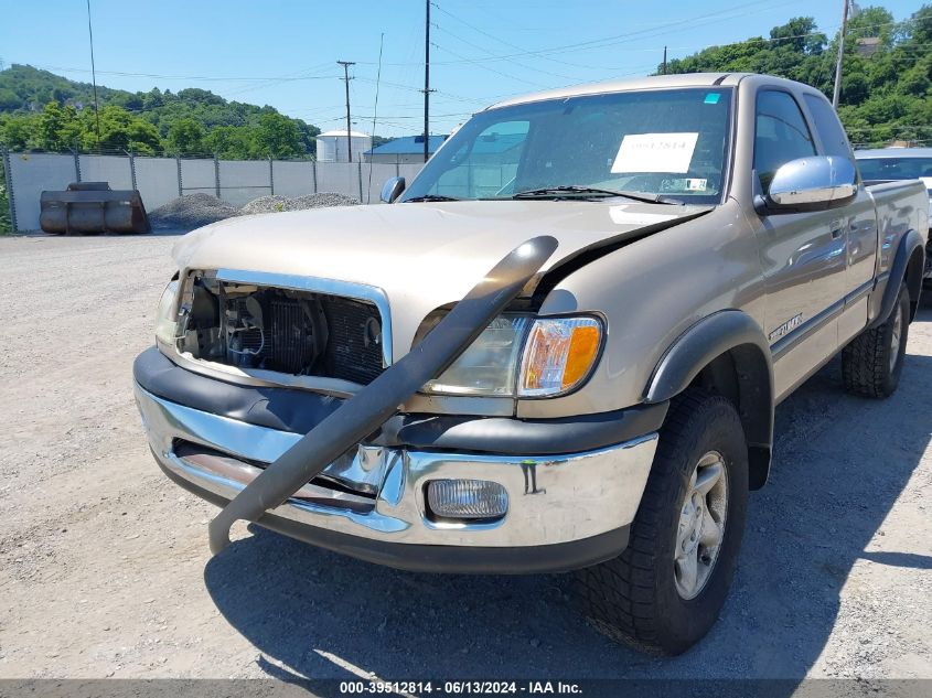 2002 Toyota Tundra Sr5 V8 VIN: 5TBBT44112S317448 Lot: 39512814