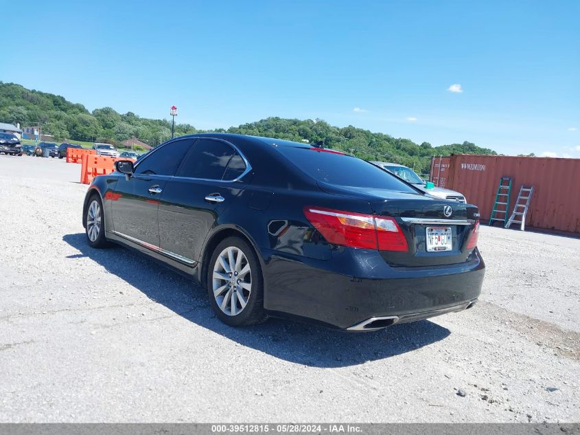 2012 Lexus Ls 460 VIN: JTHCL5EF9C5013754 Lot: 39512815