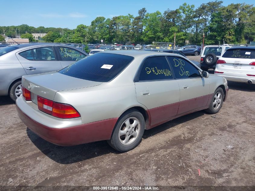 1997 Lexus Es 300 VIN: JT8BF22GXV5007091 Lot: 39512840