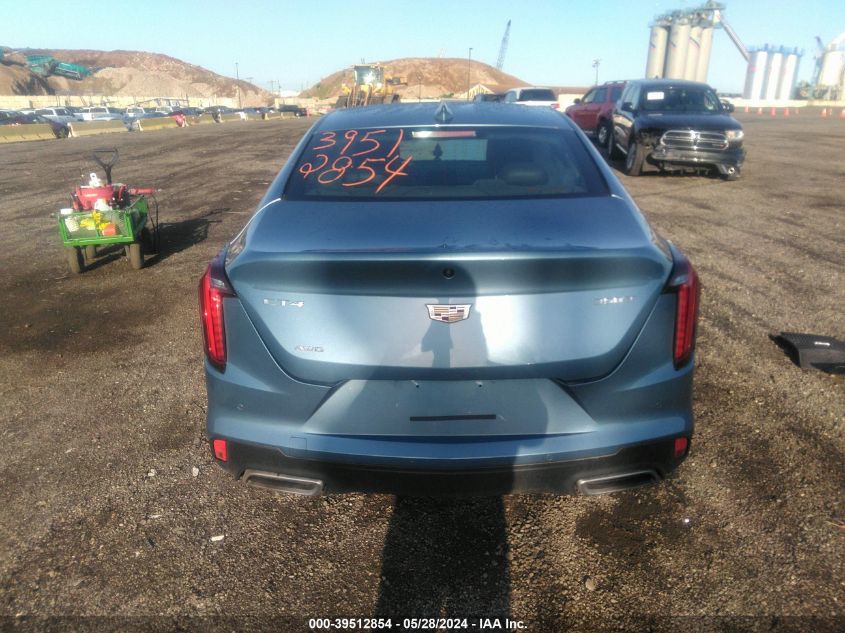 2024 Cadillac Ct4 Luxury VIN: 1G6DK5RK1R0100721 Lot: 39512854