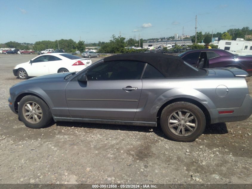 2007 Ford Mustang V6 Deluxe/V6 Premium VIN: 1ZVFT84N575353348 Lot: 39512858