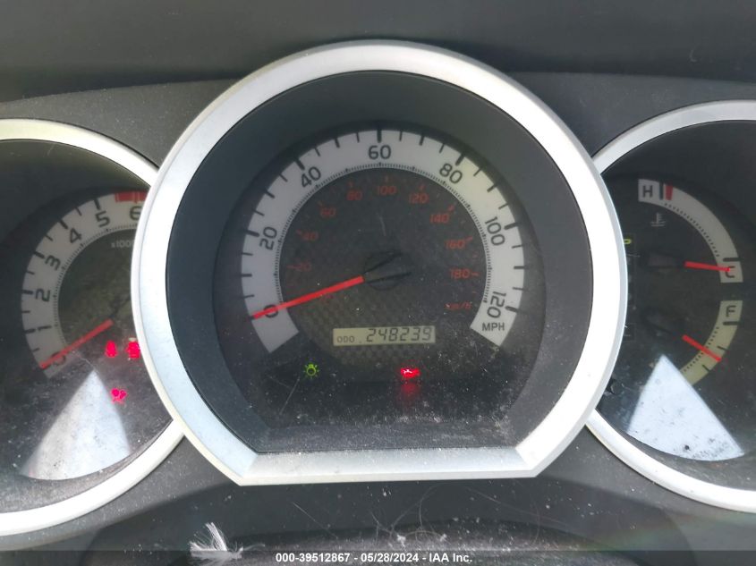 2013 Toyota Tacoma Base V6 VIN: 5TFUU4EN8DX081733 Lot: 39512867