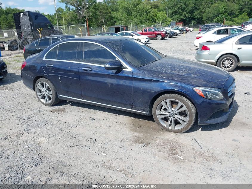 WDDWF4KB3JR344679 2018 MERCEDES-BENZ C CLASS - Image 1