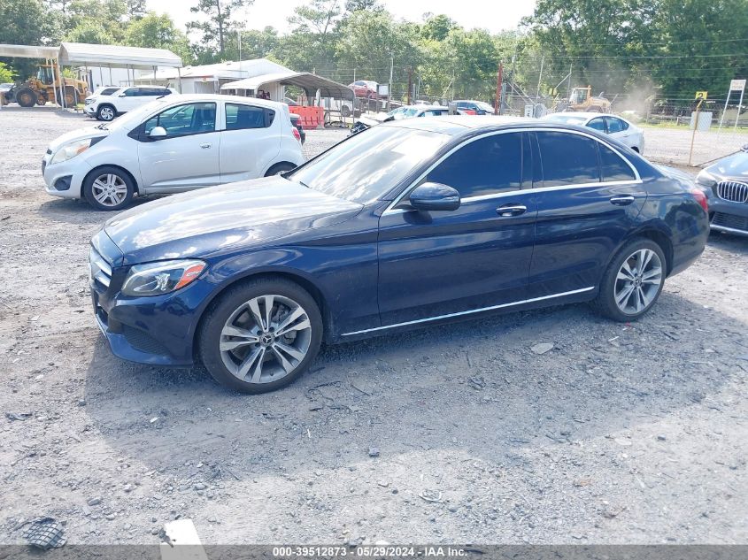 WDDWF4KB3JR344679 2018 MERCEDES-BENZ C CLASS - Image 2