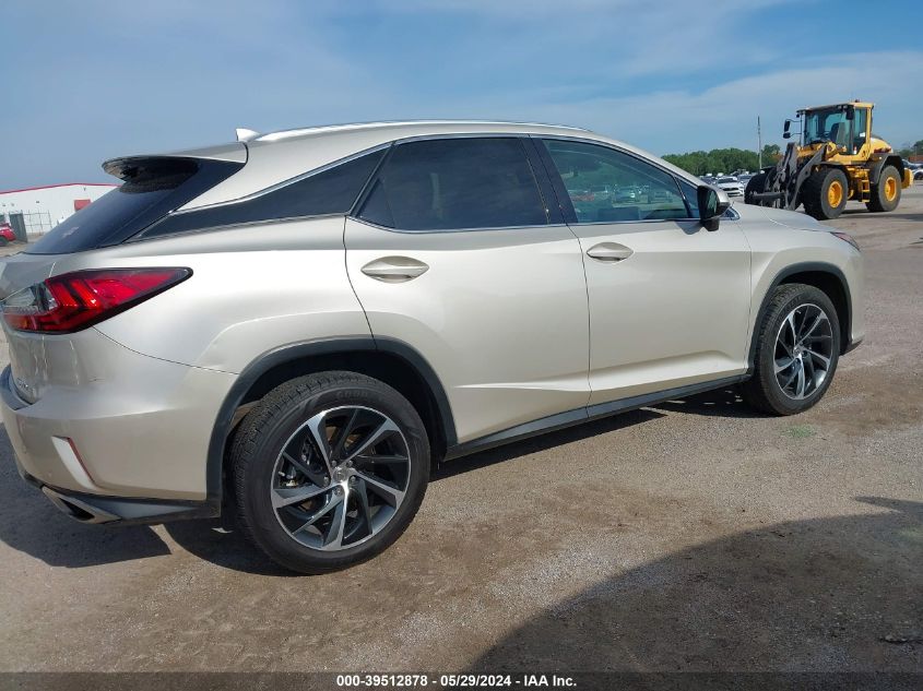 2016 Lexus Rx 350 VIN: 2T2ZZMCA8GC025698 Lot: 39512878