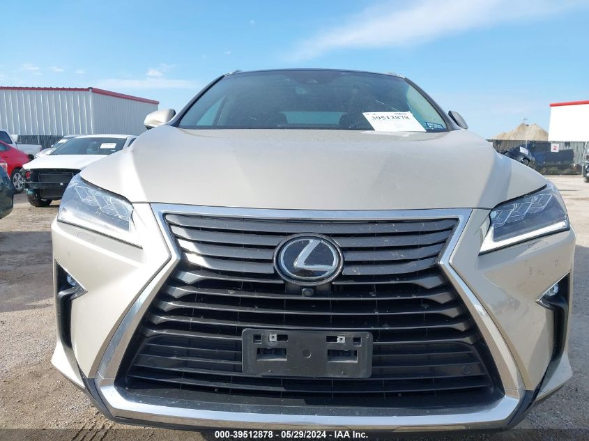 2016 Lexus Rx 350 VIN: 2T2ZZMCA8GC025698 Lot: 39512878