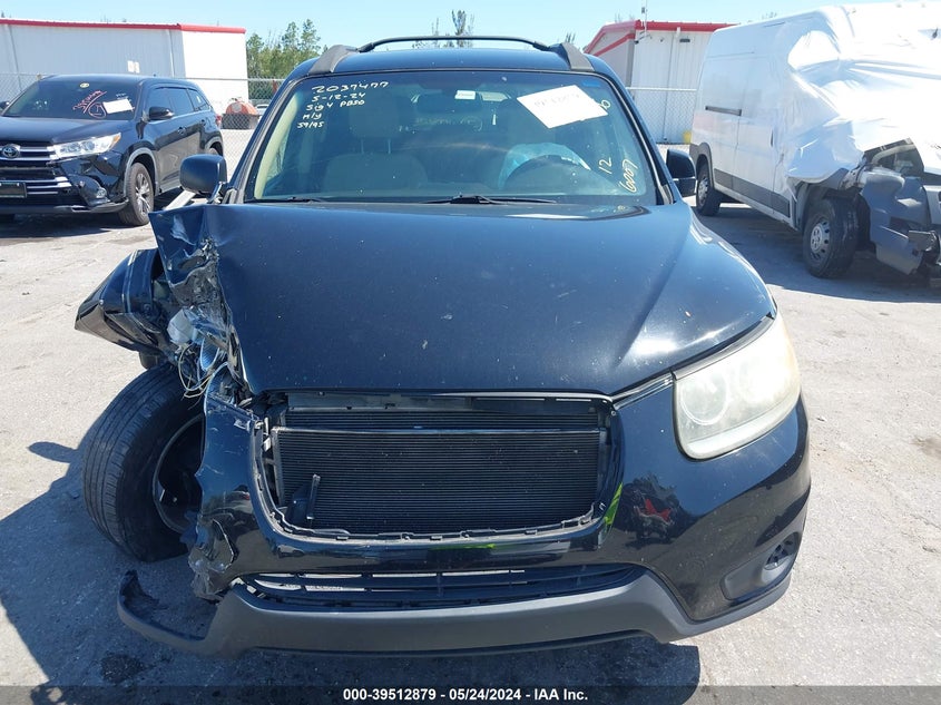 2012 Hyundai Santa Fe Gls VIN: 5XYZG3AB7CG116007 Lot: 39512879