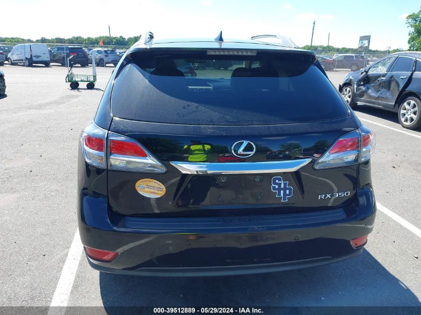 2015 Lexus Rx 350 VIN: 2T2BK1BA8FC310020 Lot: 39512889