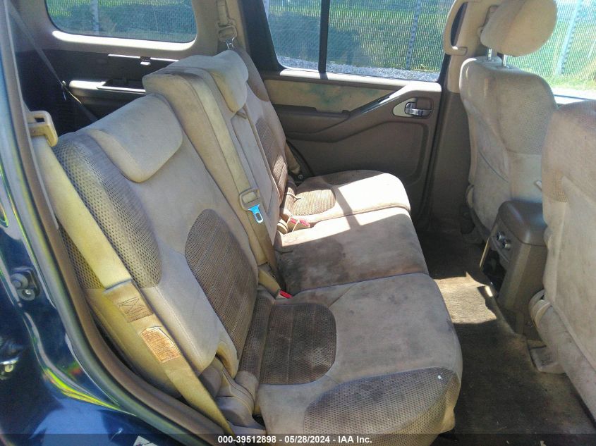 2006 Nissan Pathfinder Le/Se/Xe VIN: 5N1AR18WX6C650935 Lot: 39512898